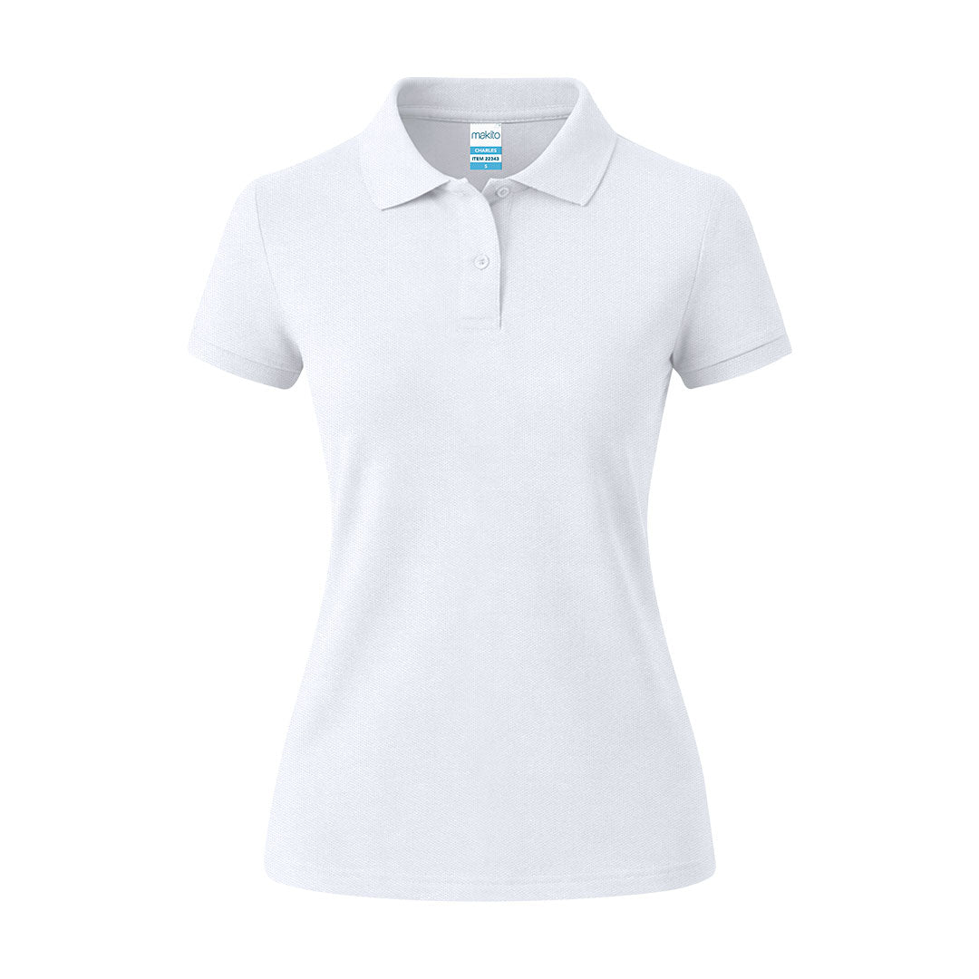 Polo Mujer Blanco (lote de 5)