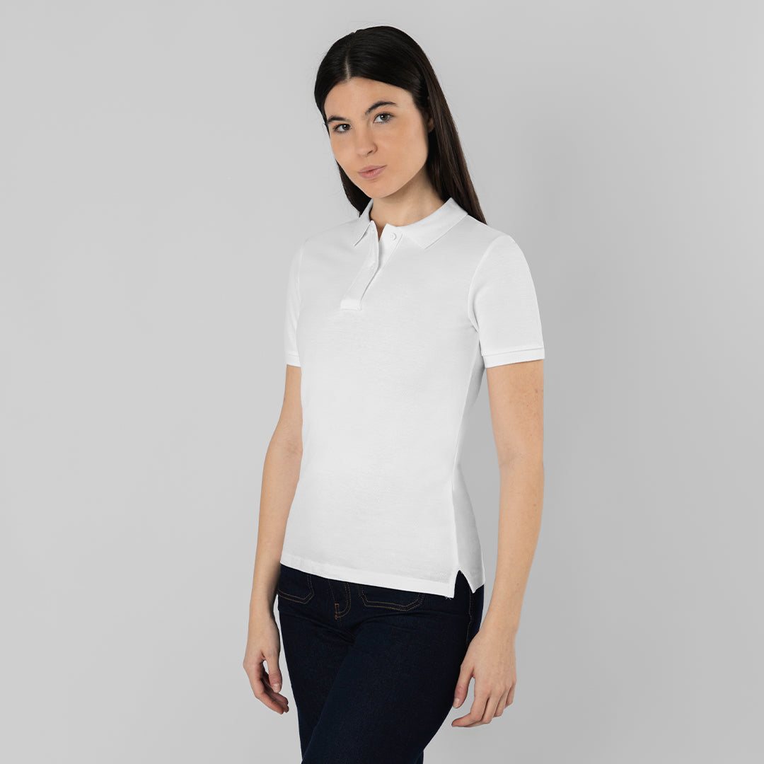 Polo Mujer Blanco (lote de 5)