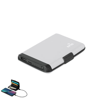 Tarjetero Power Bank (lote de 25)