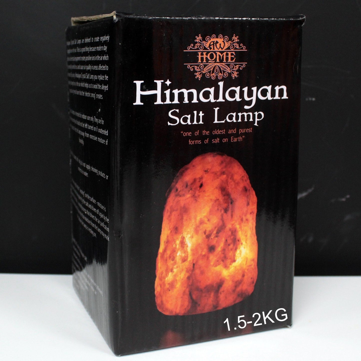 Lampe de sel naturel de 1,5 à 2 kg
