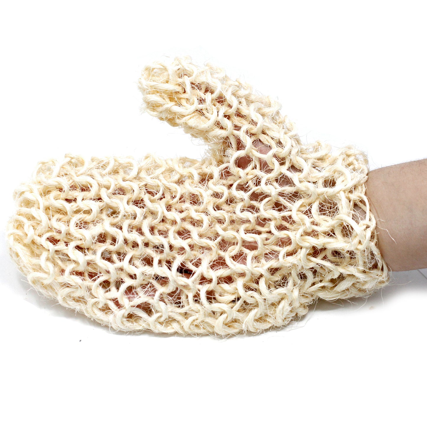 Sisalschwamm und Schrubber - Peelinghandschuh
