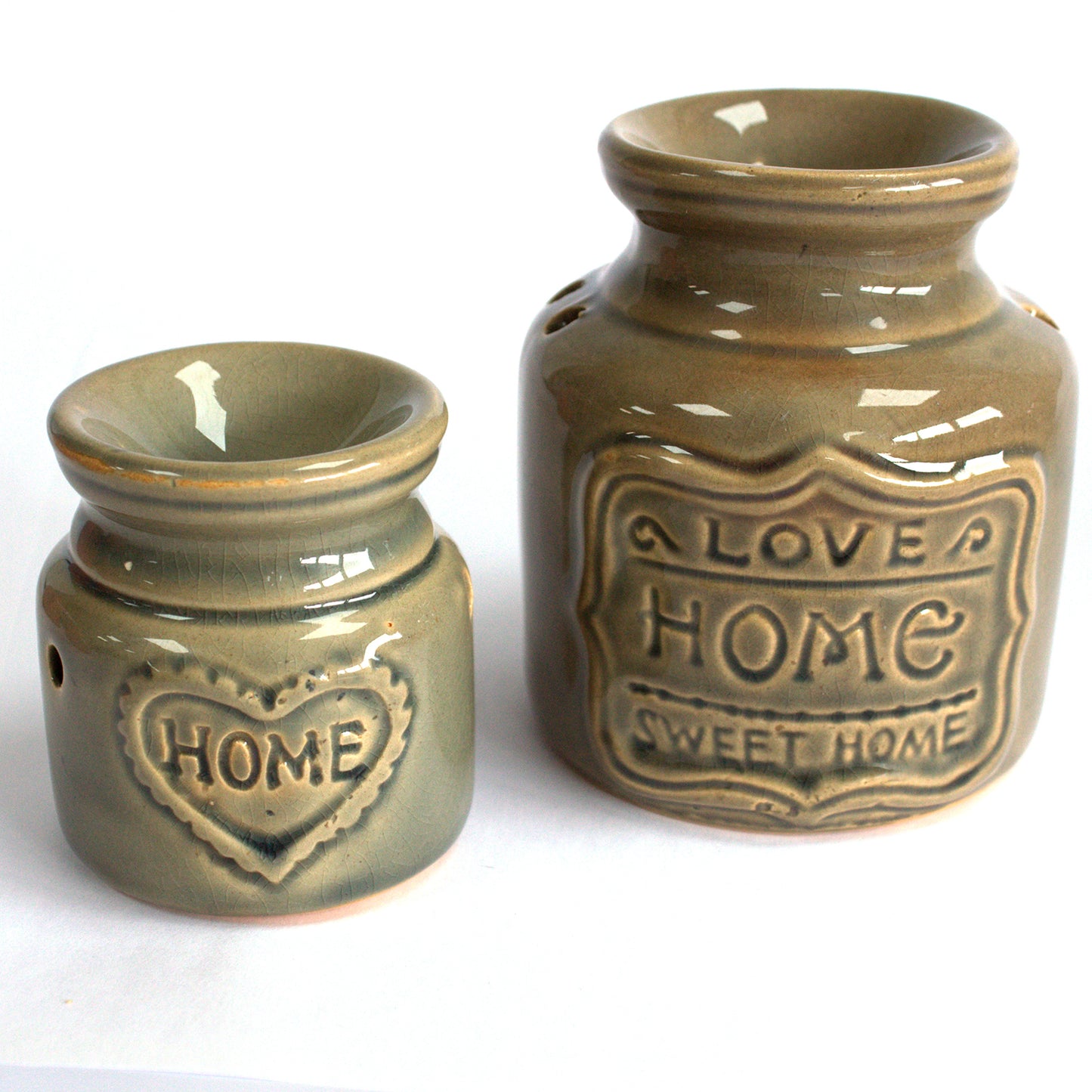 Großer Ölbrenner - Blauer Stein - Love Home Sweet Home