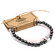 Pulsera de Piedras Preciosas Magnéticas - Cuarzo rosa