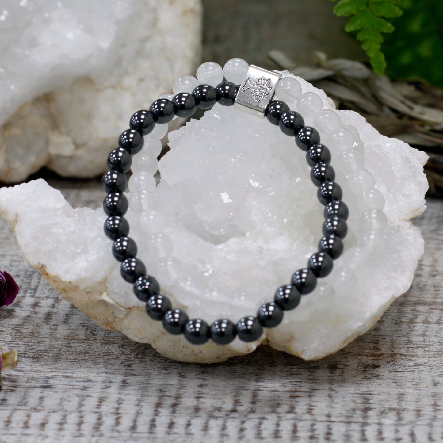 Magnetisches Edelsteinarmband - Tigerauge