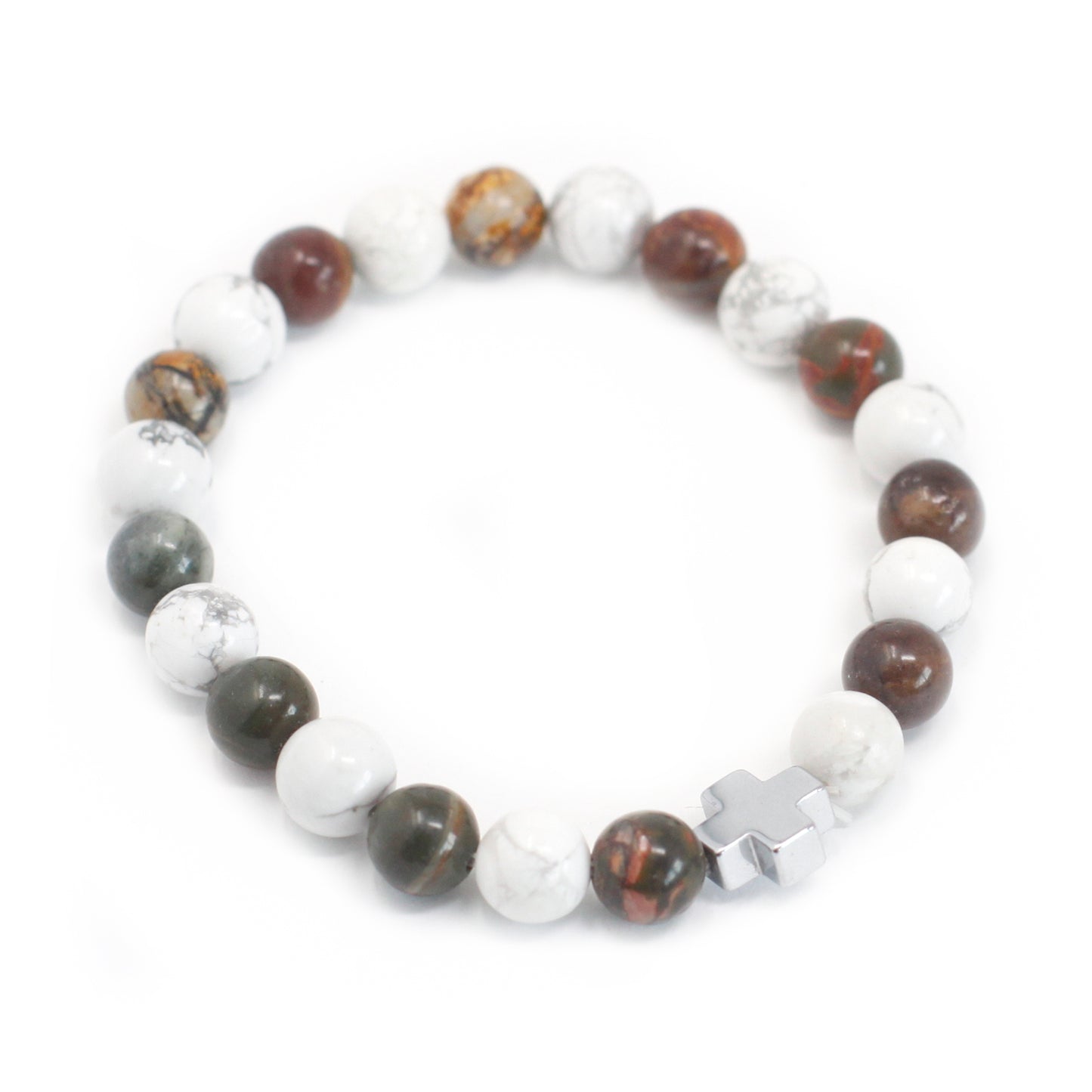 2 Edelsteinarmbänder - Frieden