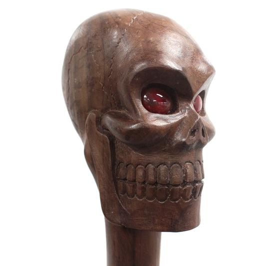 Zeremonienstab - Totenkopf