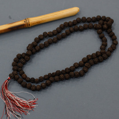 108 Rudraksha Japa Mala - Oscuro