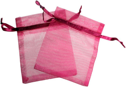 Bolsa de Organza - Rojo Claro