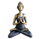 Yoga Lady Figure -  Bronze & Black 24cm