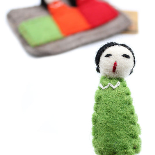 Tasche mit Fingerpuppen - Friends