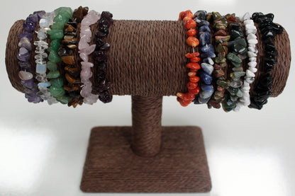 Soporte Pulsera Peq "T" - Chocolate
