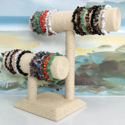 Soporte Pulsera Lrg "T" - Crema