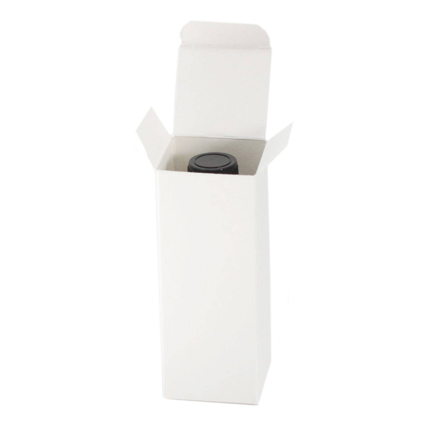 Box für 50ml Bernsteinflasche - Weiß