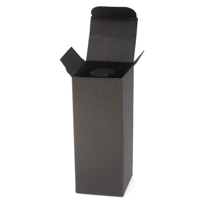 Caja para Botella Ámbar 50ml - Negro