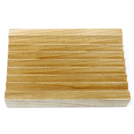 Hemu Seifenschale aus Holz - Groovy