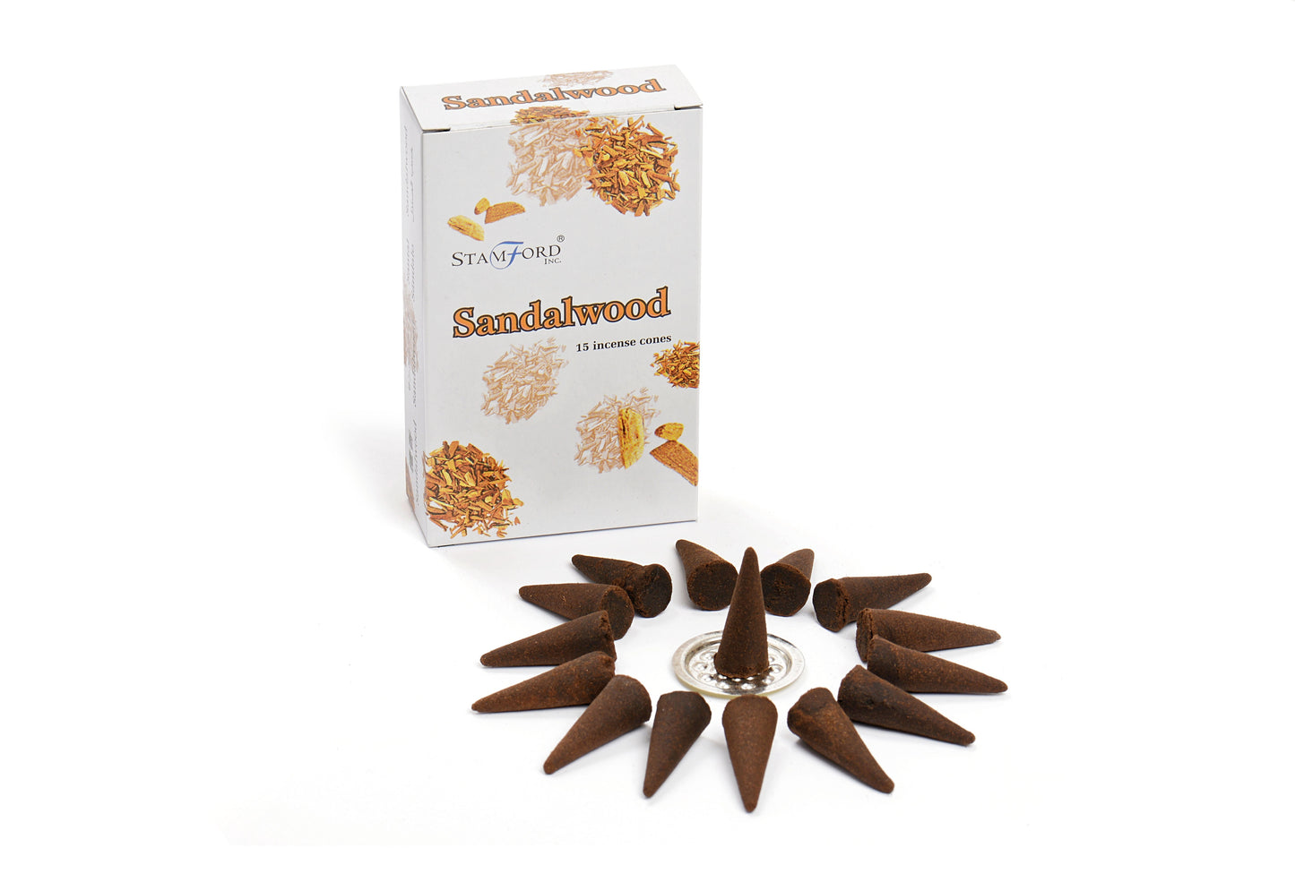 Sandelholz-Räucherkegel