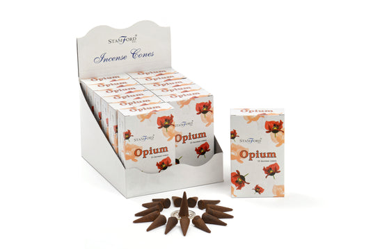 Opium-Räucherkegel