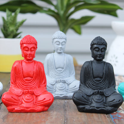 6 x Mini Buddha Mate (colores surtidos)
