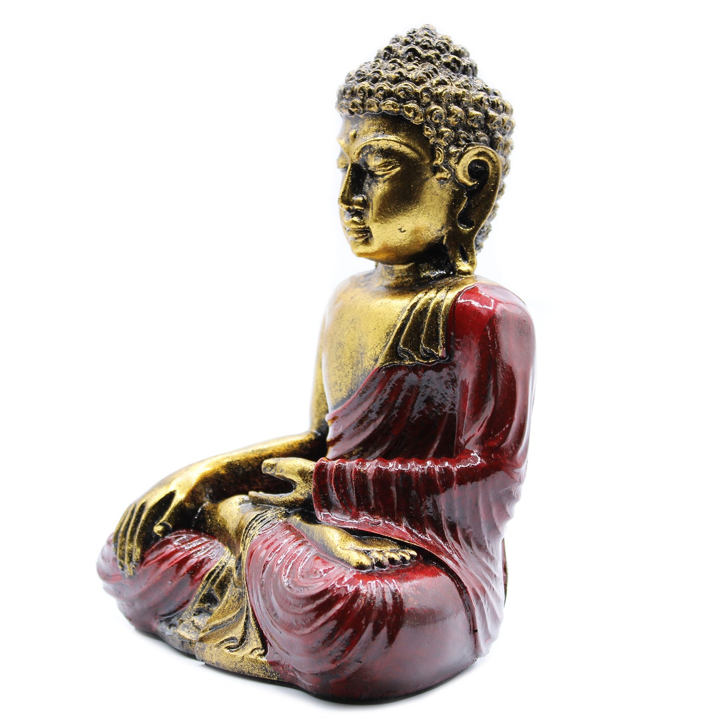 Roter und goldener Buddha - Lrg