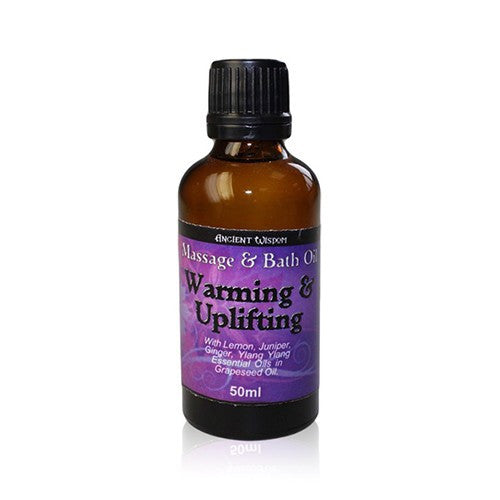 Huile de massage 50 ml - Chaude et revigorante