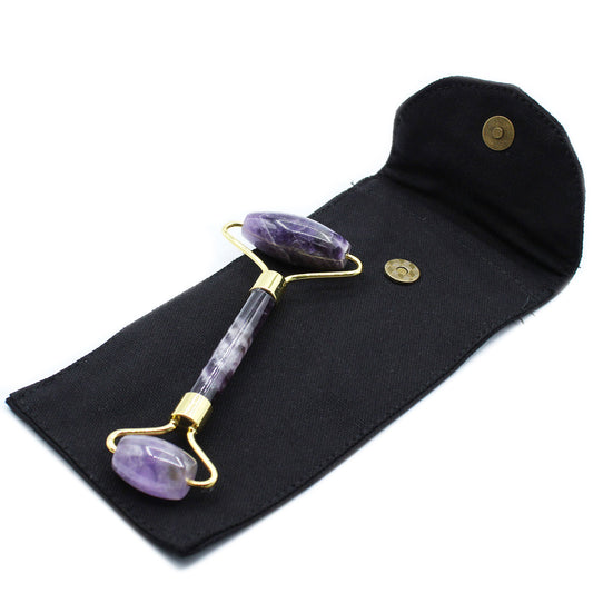 Edelsteinroller für das Gesicht - Amethyst