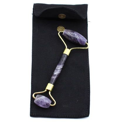 Edelsteinroller für das Gesicht - Amethyst