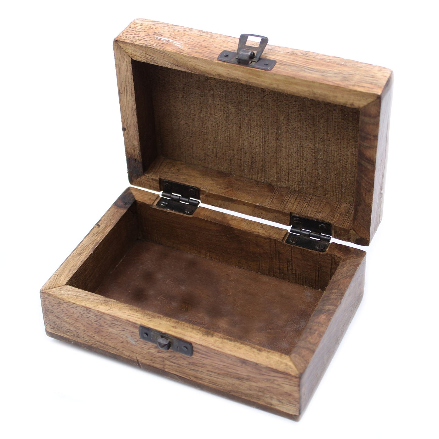 Caja de Madera Blanca - 6x4 Aztec Design