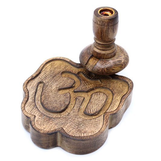 Kleiner Rückbrenner aus Mangoholz - Ohm