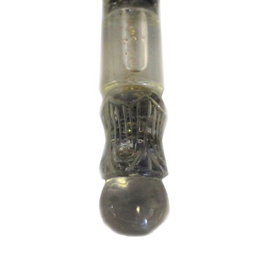 Orgonit-Wasser - 14 cm geschnitzt mit Kupfer und Edelsteinen