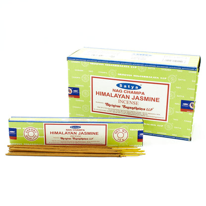 Varillas de Incienso Satya 15g - Himalayan Jasmine