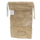 Bolsa de yute con ventana 25x16cm y bolsillo