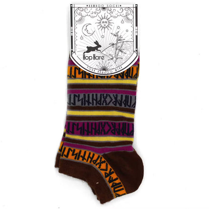 Hop Hare Bambus Niedrige Socken S/M (36-40) - Runensteine