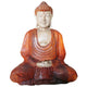 Estatua de Buda Tallada a Mano - 30cm Manos Abajo
