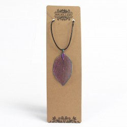 Collar Hoja Multicolor Sostenible