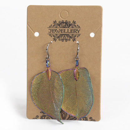 Pendientes Hoja Multicolor