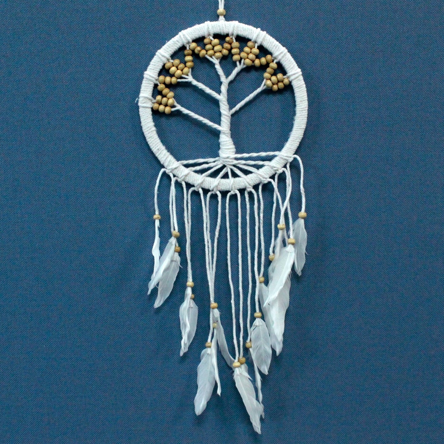 Attrape-rêves Arbre de vie - Coton 22 cm (assorti)