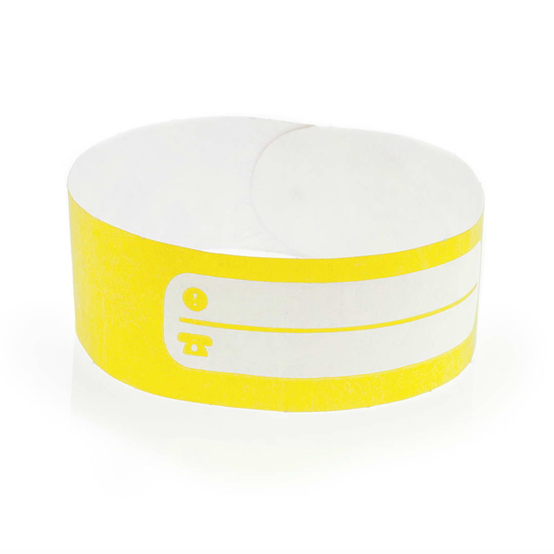 Pulsera Eventos Fibra Sintética Niño