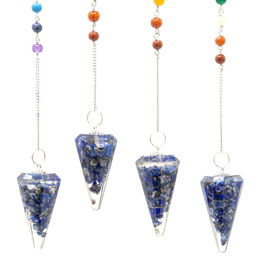 Orgonit-Kraftchakra-Pendel - Lapis