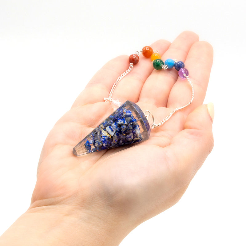 Orgonit-Kraftchakra-Pendel - Lapis