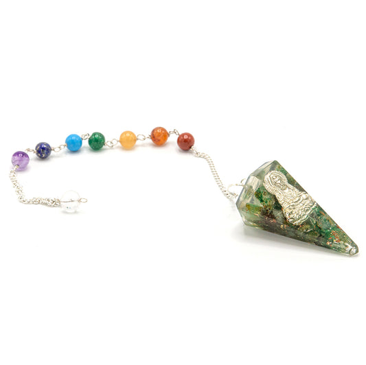 Orgonit-Kraftchakra-Pendel - Buddha