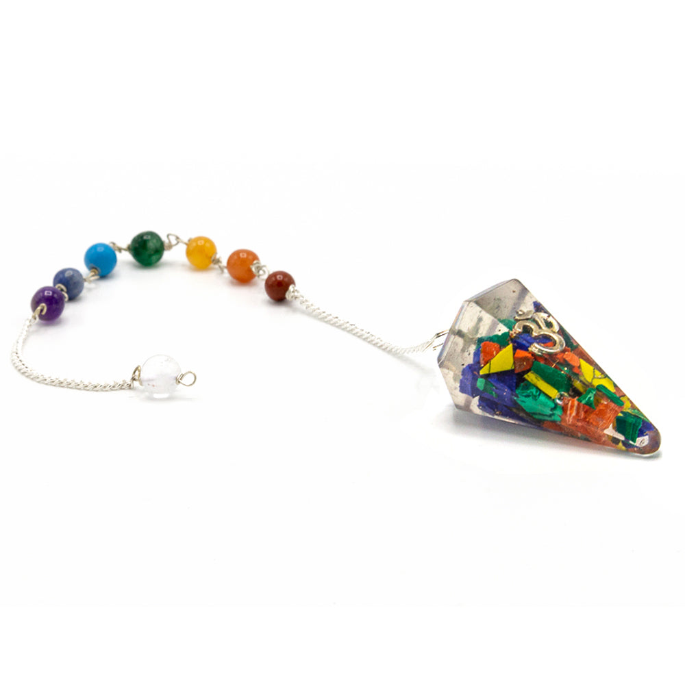 Orgonit-Power-Chakra-Pendel – Om