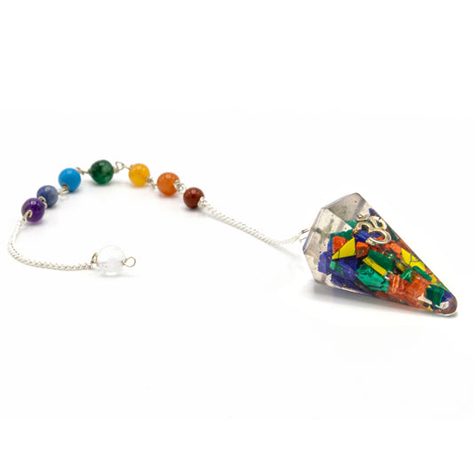 Orgonit-Power-Chakra-Pendel – Om
