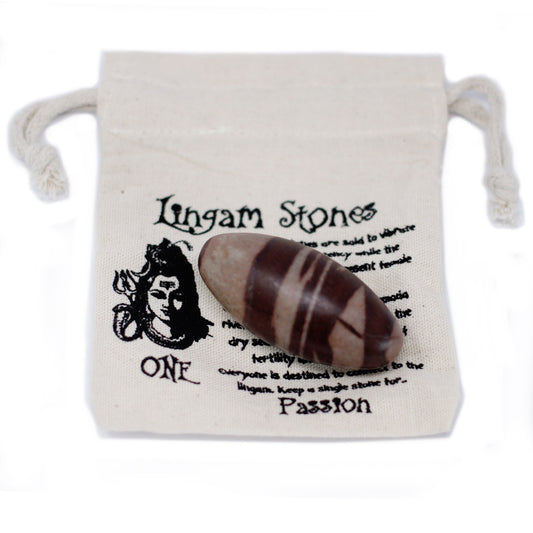 Drei-Zoll-Lingam - 1 Stein