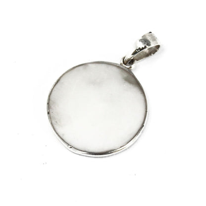 Colgante Plata Árbol de la Vida 22mm Madreperla