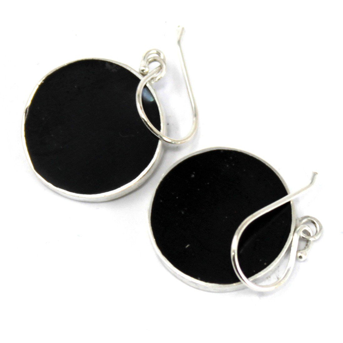 Lebensbaum Silber Ohrringe 15mm - Abalone