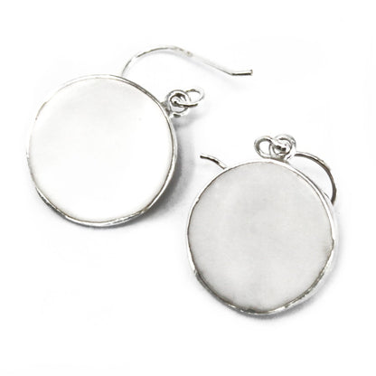 Pendientes Plata Árbol Vida 15mm Madreperla