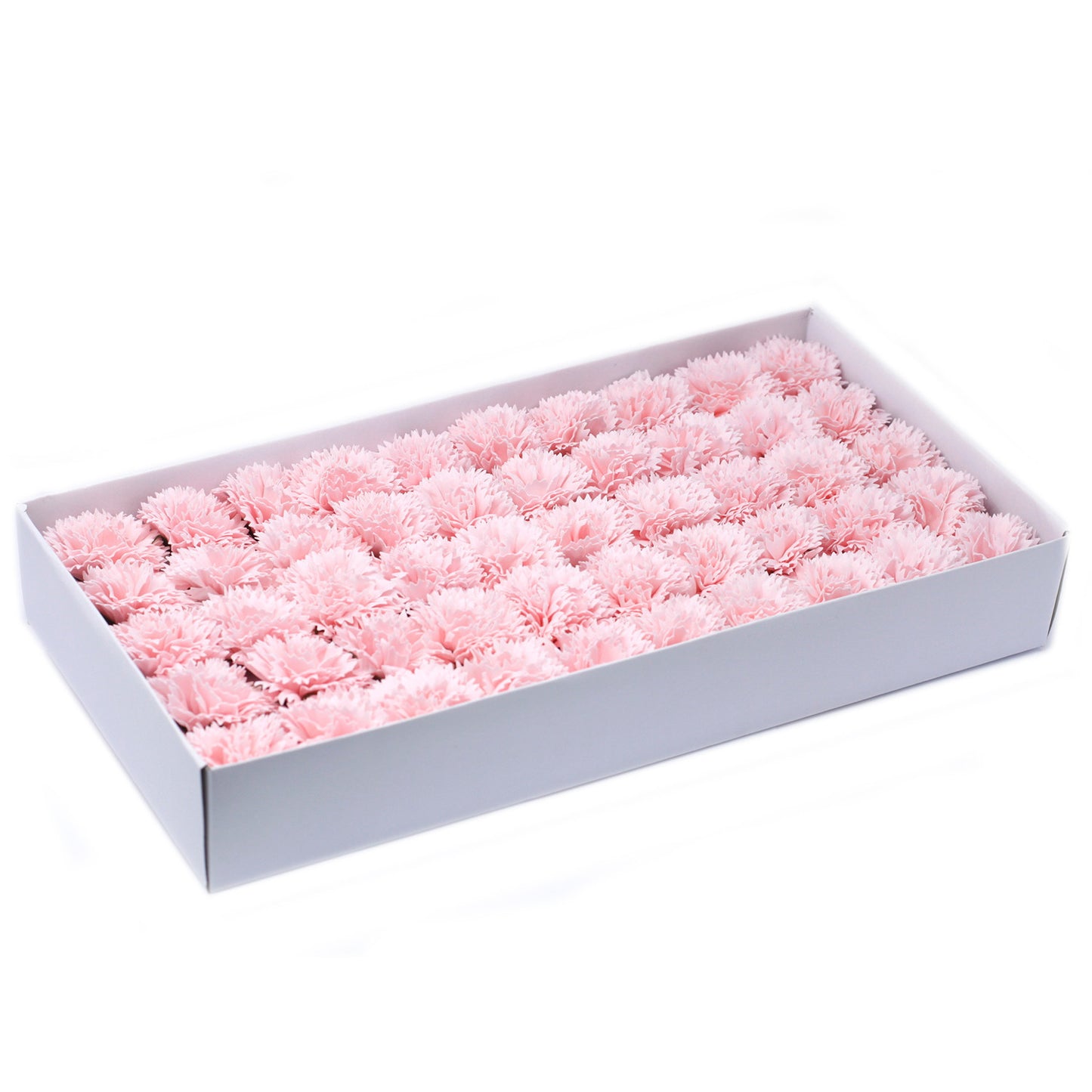 Fleurs de savon artisanales - Œillets - Rose