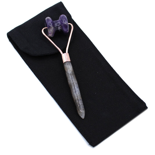 Edelstein-Gesichtsroller - Amethyst