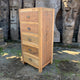 Juego alto de 5 cajones - Madera reciclada