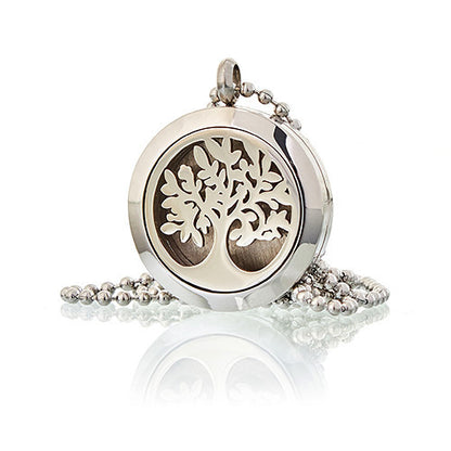 Collar Difusor Aromaterapia Árbol Vida 25mm